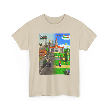 GTA San Andreas Meets Mario Mashup Tee