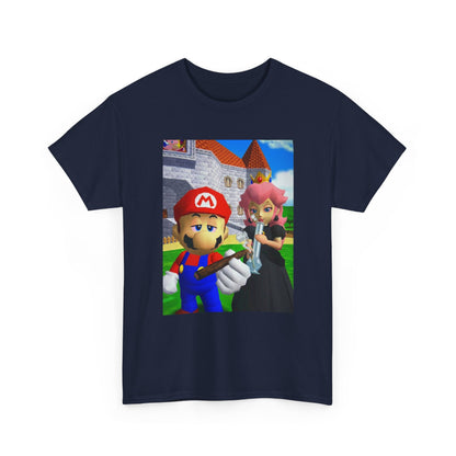 Mario And Peach Chilling At The Castle