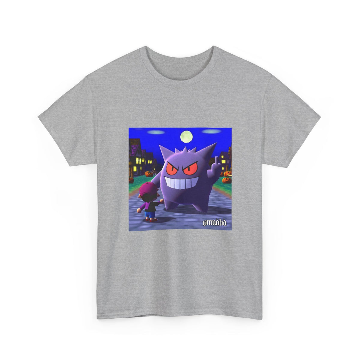 Gengar Flips Off Ness Halloween Night