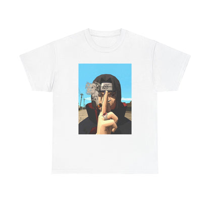 Itachi Uchiha Smoking Cigar Streetwear Tee