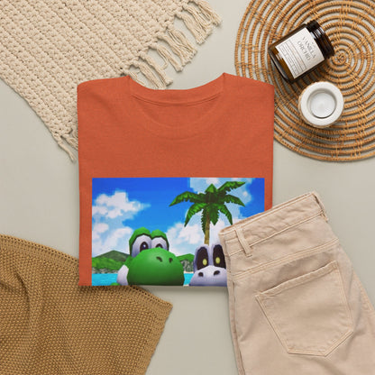 Yoshi and Dry Bones Flipping Off (Design 4)