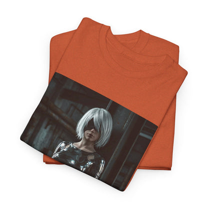 Chrome 2B Leaning In Industrial Scene