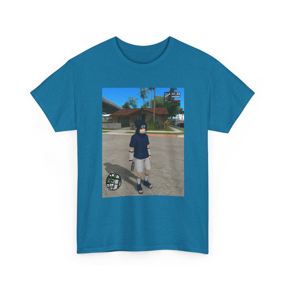 Sasuke Uchiha In San Andreas Tee