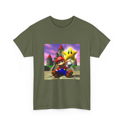 Mario Flips Off The Star Tee