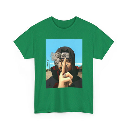 Itachi Uchiha Smoking Cigar Streetwear Tee