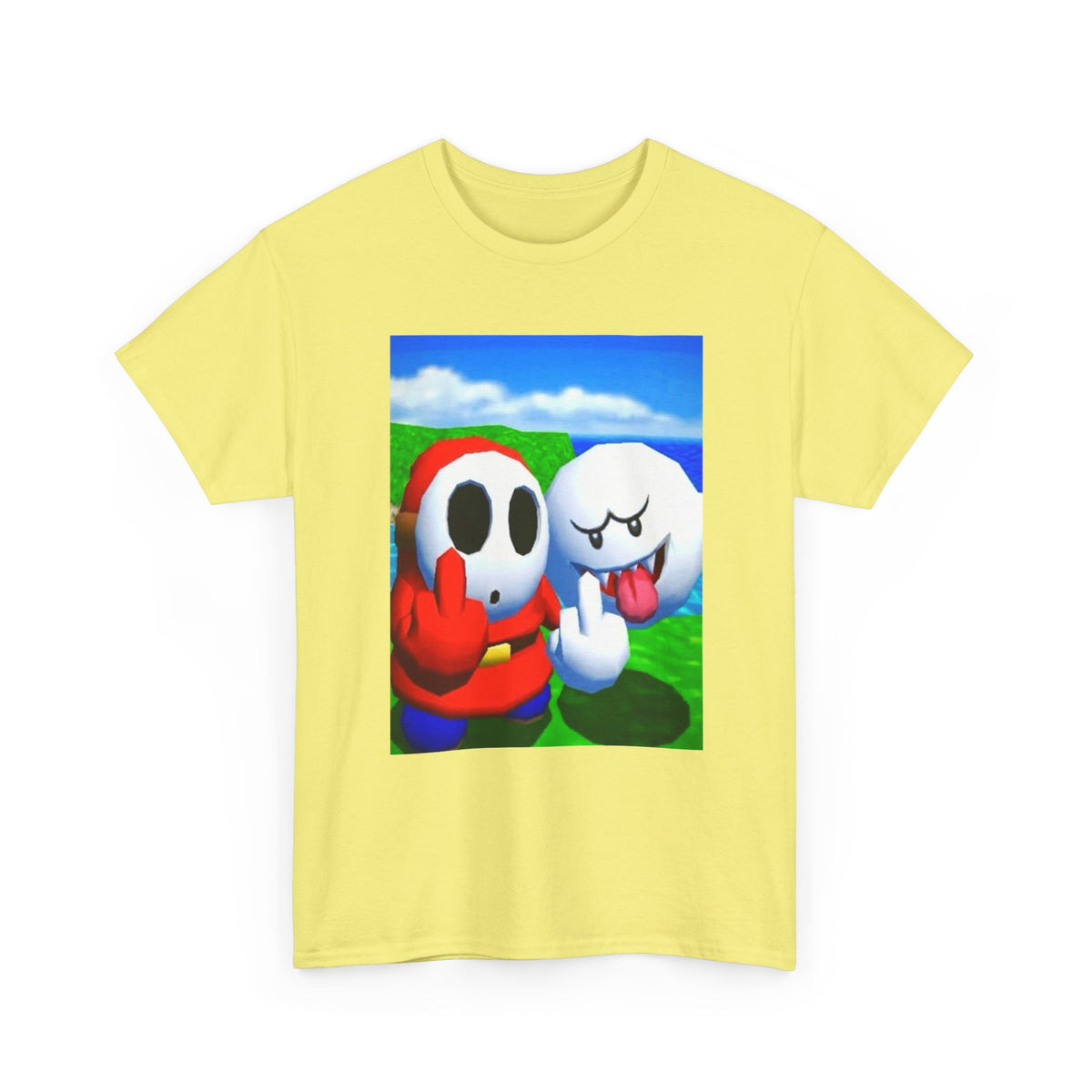 Shy Guy And Boo Flipping The Bird