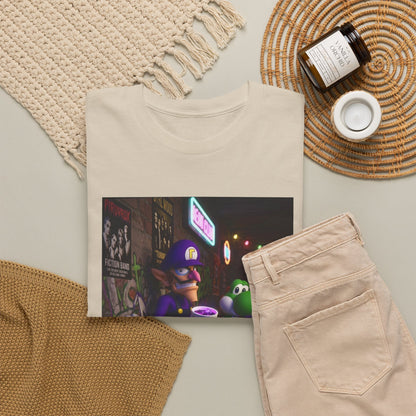 Waluigi, Yoshi, And Dry Bones Leanin' Chill Tee