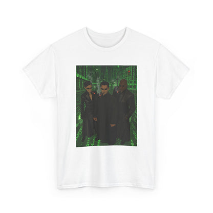 Neo, Trinity, Morpheus Smoking In The Matrix