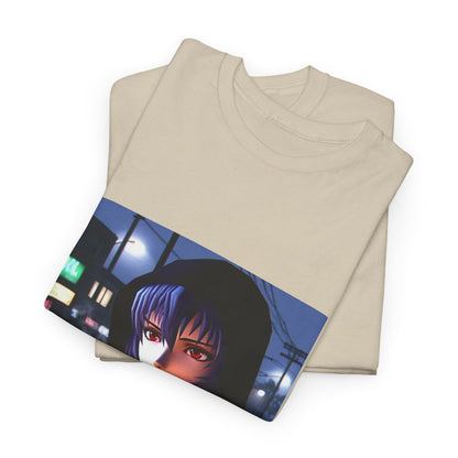 Rei Ayanami cruising GTA San Andreas Tee (Design 2)