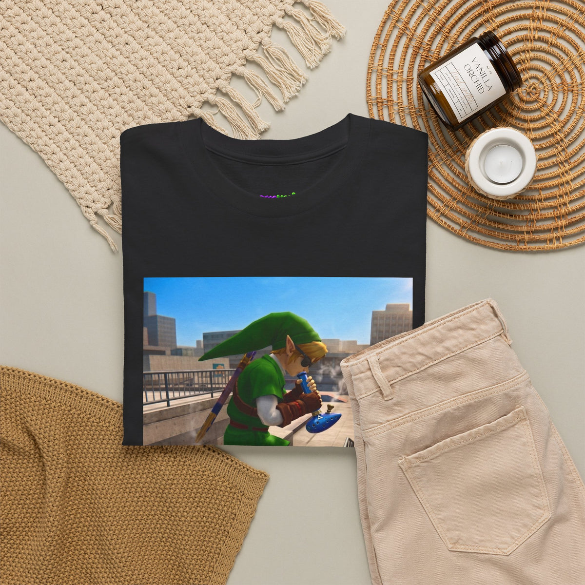 Mystic Green Vibe Graphic Tee