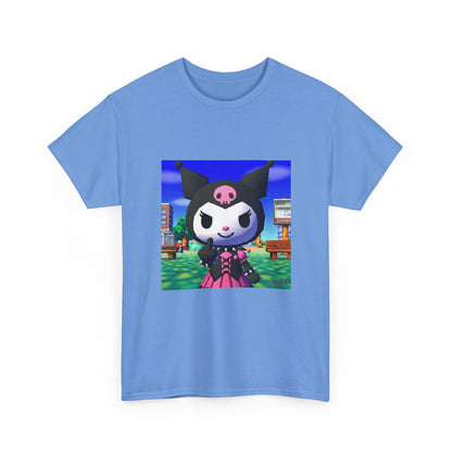 Kuromi Flipping The Bird In Animal Crossing