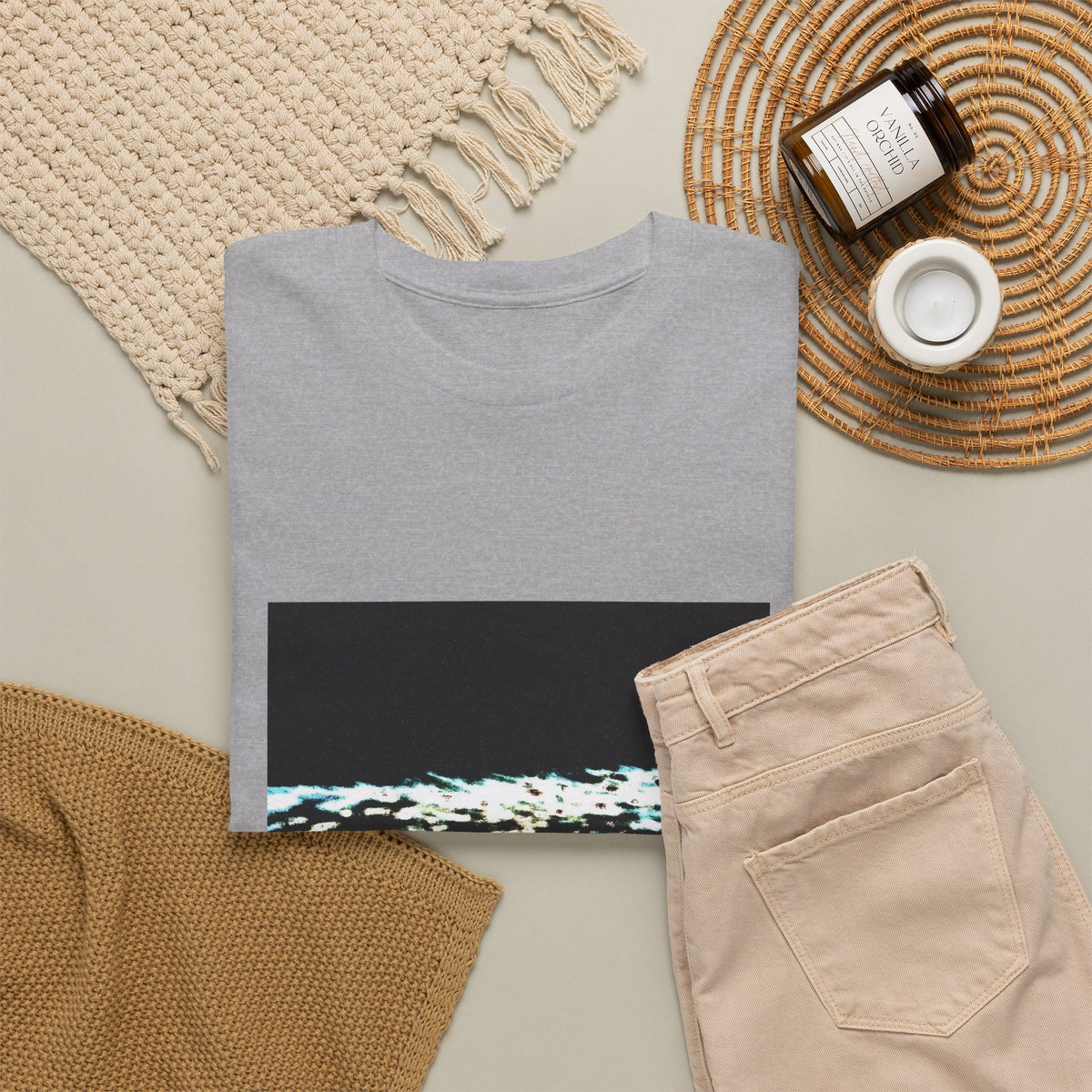 Hidden Green Pulse Graphic Tee