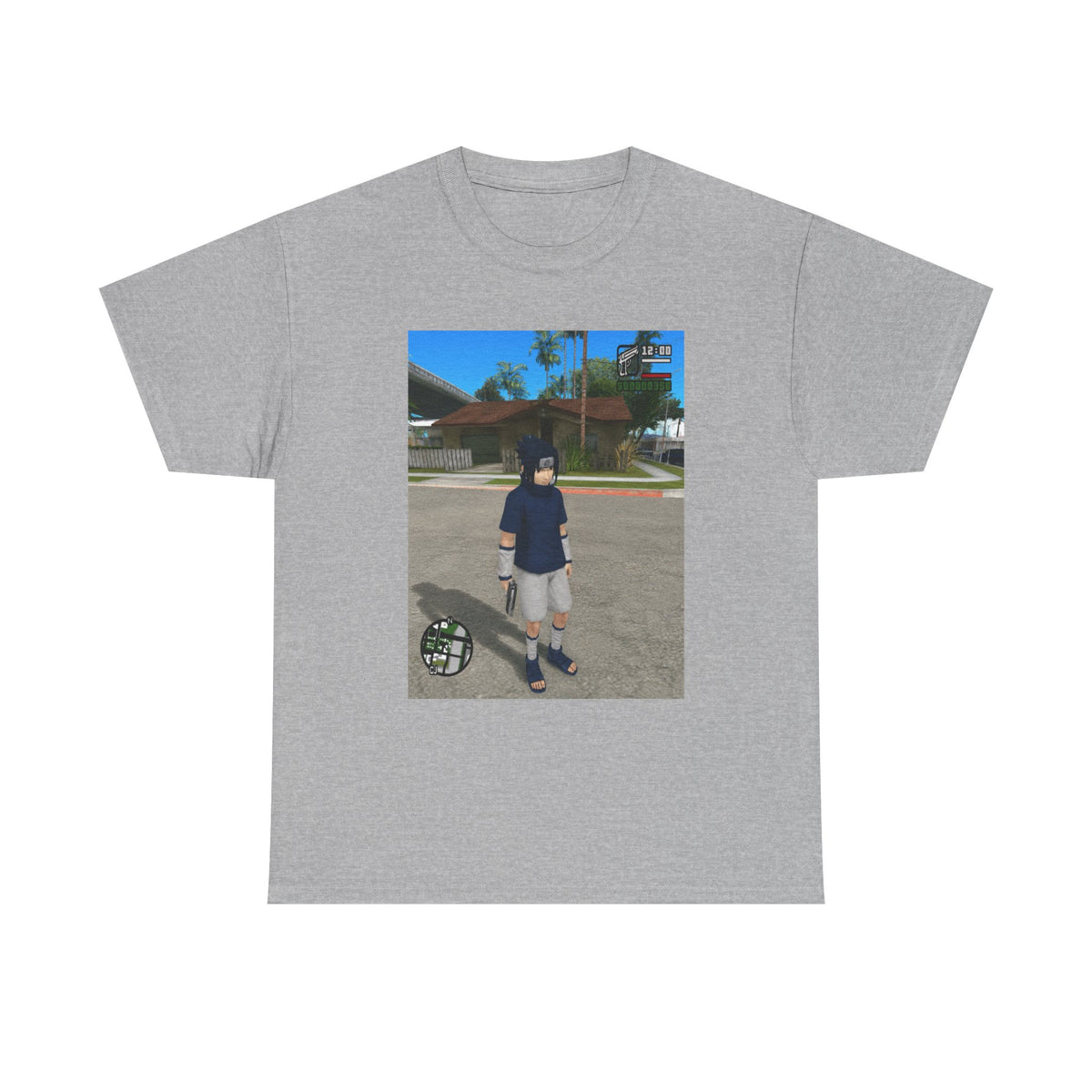 Sasuke Uchiha In San Andreas Tee