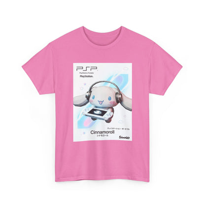 Cinnamoroll Gaming With Headphones On PSP
