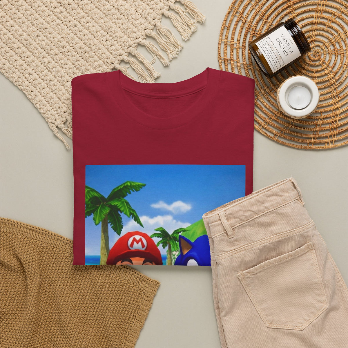 Mario And Sonic Flipping The Bird