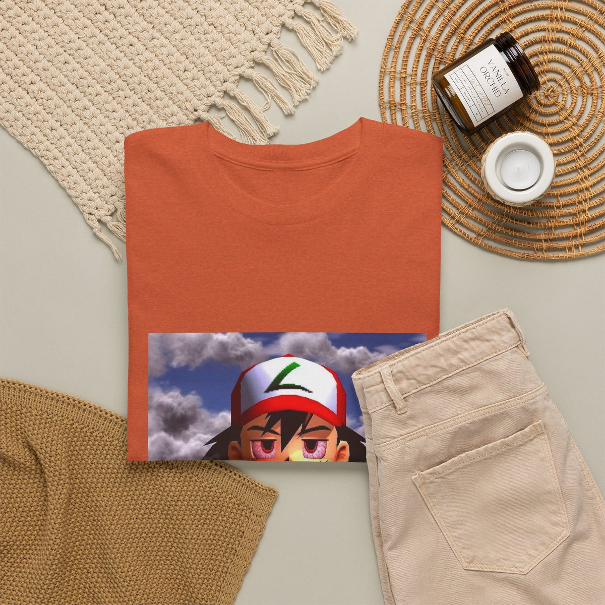 Mystic Figure Holding Gas Pack Tee