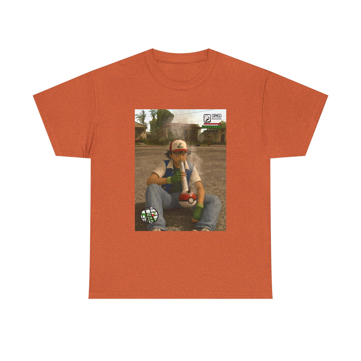 Ash Ketchum Bong Hit Tee