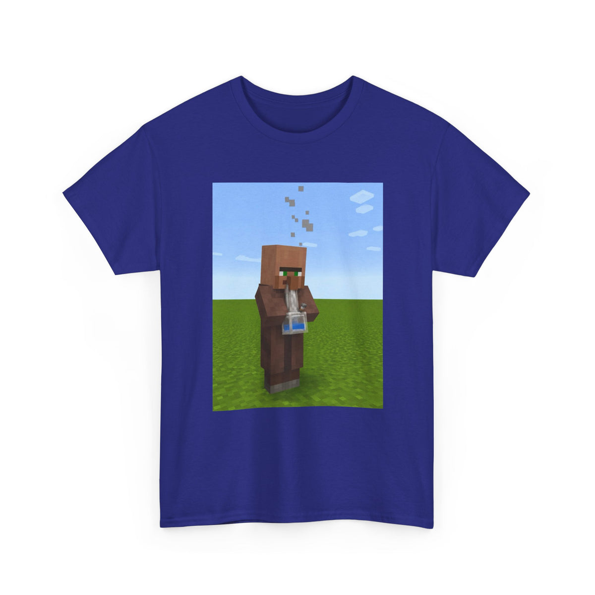 Villager Enjoying A Bong Hit