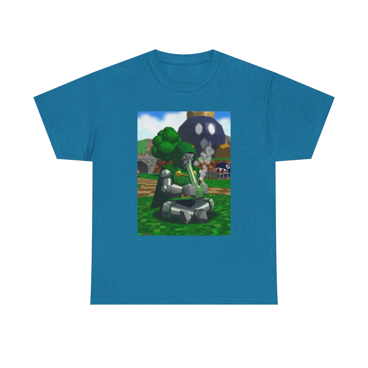 Doom Brocc Head Smoking Bong Tee