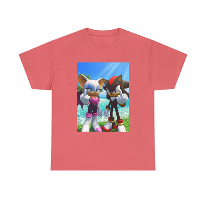Rouge And Shadow Flipping The Bird Tee (Design 3)