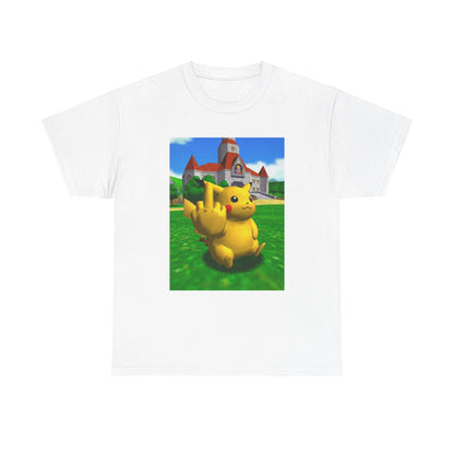 Pikachu Flipping The Bird Tee