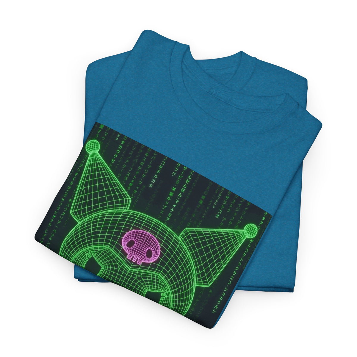 Kuromi In The Matrix Flipping The Bird Tee