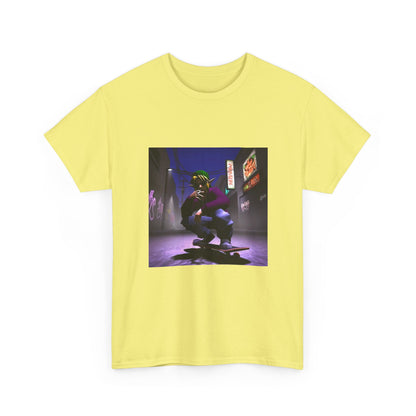 Skater Link Smoking In Neon Alley Tee (Design 8)