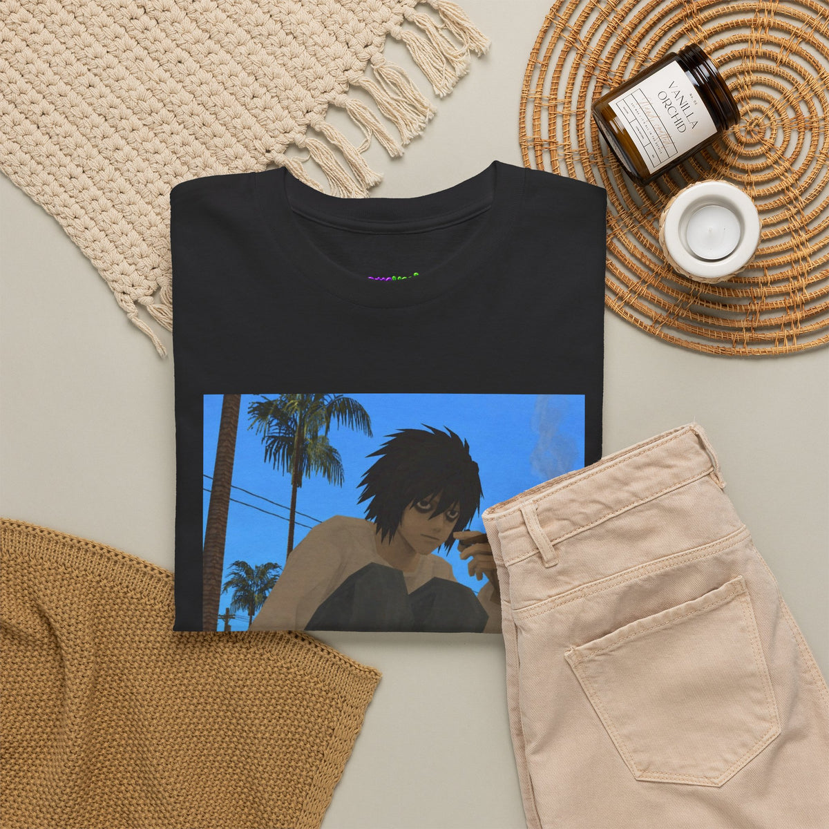 Mystic Green Whisper Graphic Tee