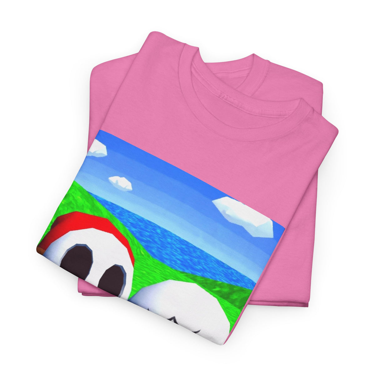 Shy Guy And Boo Flipping Off Tee (Design 5)