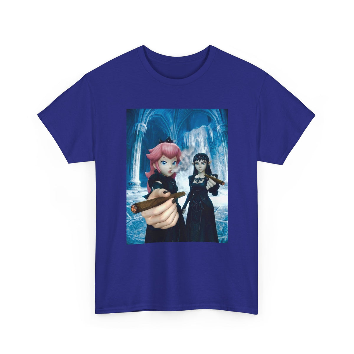 Gothic Princesses Puffing Cigars Tee