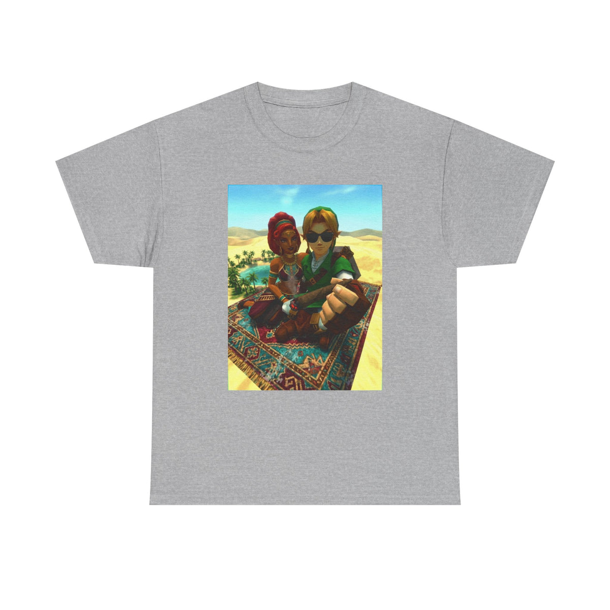 Link And Nabooru Chillin' Desert Oasis Tee