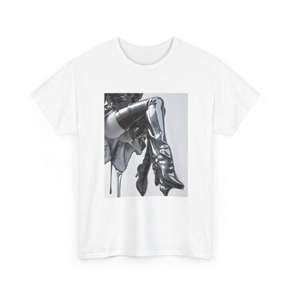 Liquid Chrome Flow Graphic Tee