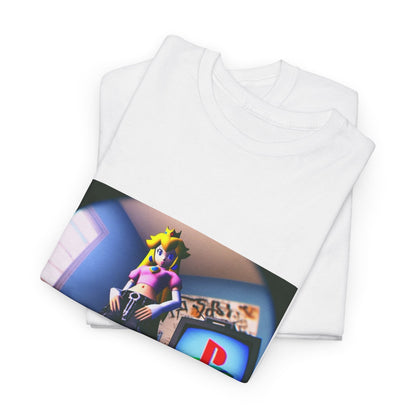 Princess Peach Y2K Drip Tee