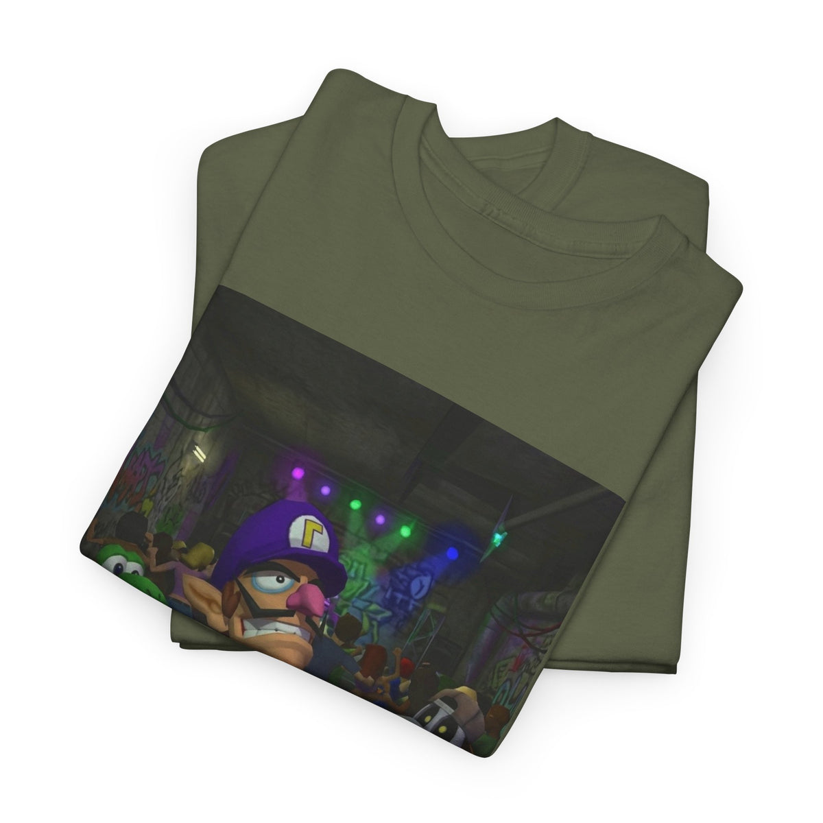 Waluigi, Yoshi, And Dry Bones Clubbin' Tee