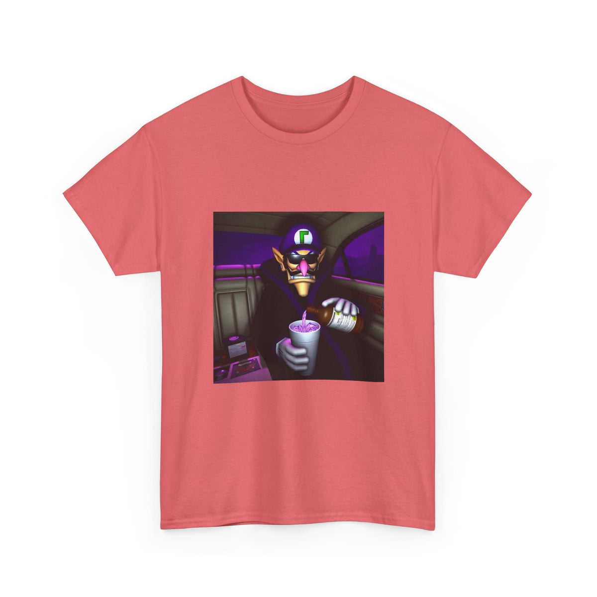 Lean Lord Smirking With Devil Horns Tee