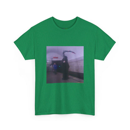 Gritty Green Pulse Graphic Tee