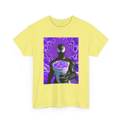 Venom Spider-Man Holding Purple Double Cup