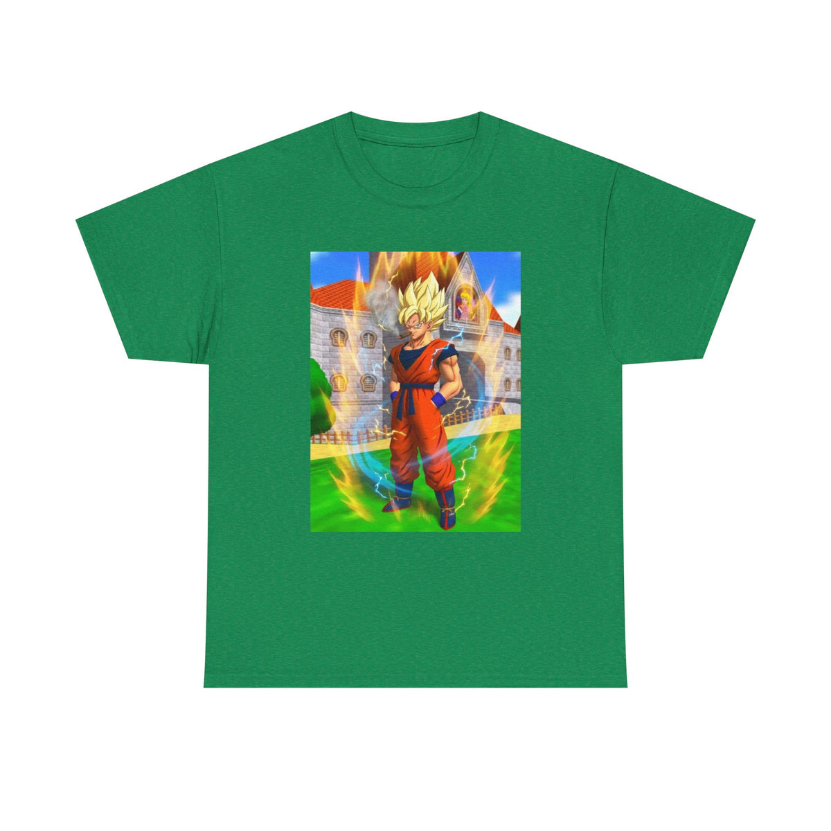 Super Saiyan Smoking A Blunt Tee