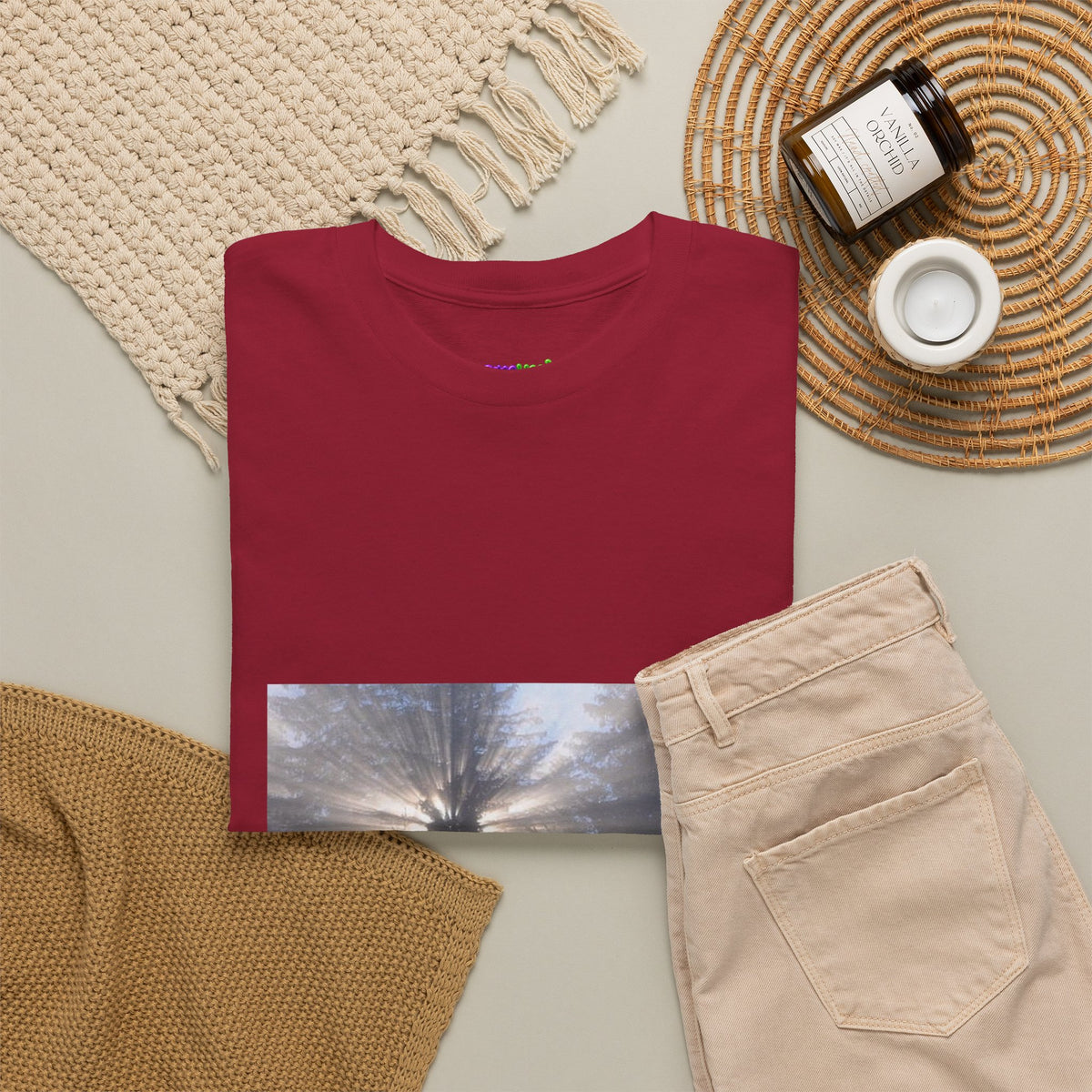 Neon Leaf Dream Graphic Tee