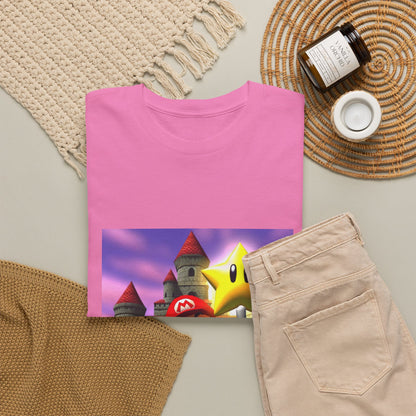 Mario Flips Off The Star Tee