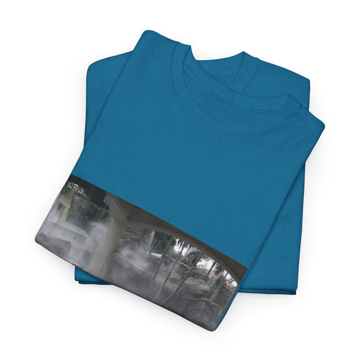 Neon Resin Flow Graphic Tee