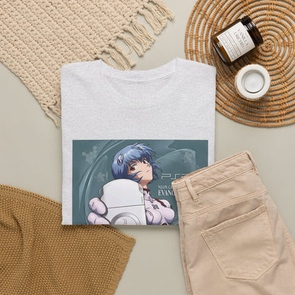 Rei Ayanami Holds PSP Console Tee