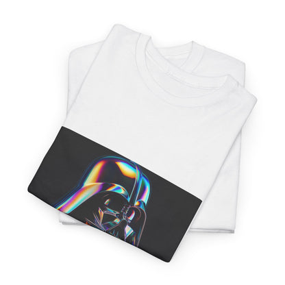 Holographic Dark Lord Vaporwave Icon Tee