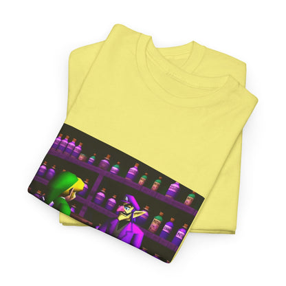 Link Gets Lean From Waluigi Tee