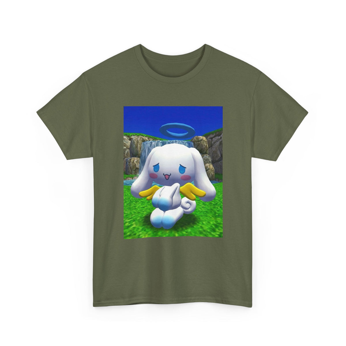 Melancholy Cinnamoroll With Halo Tee
