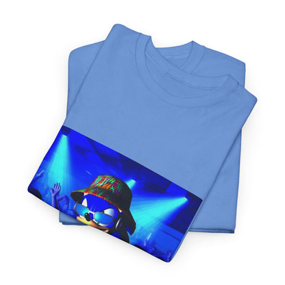Sonic The Hedgehog DJing At The Club