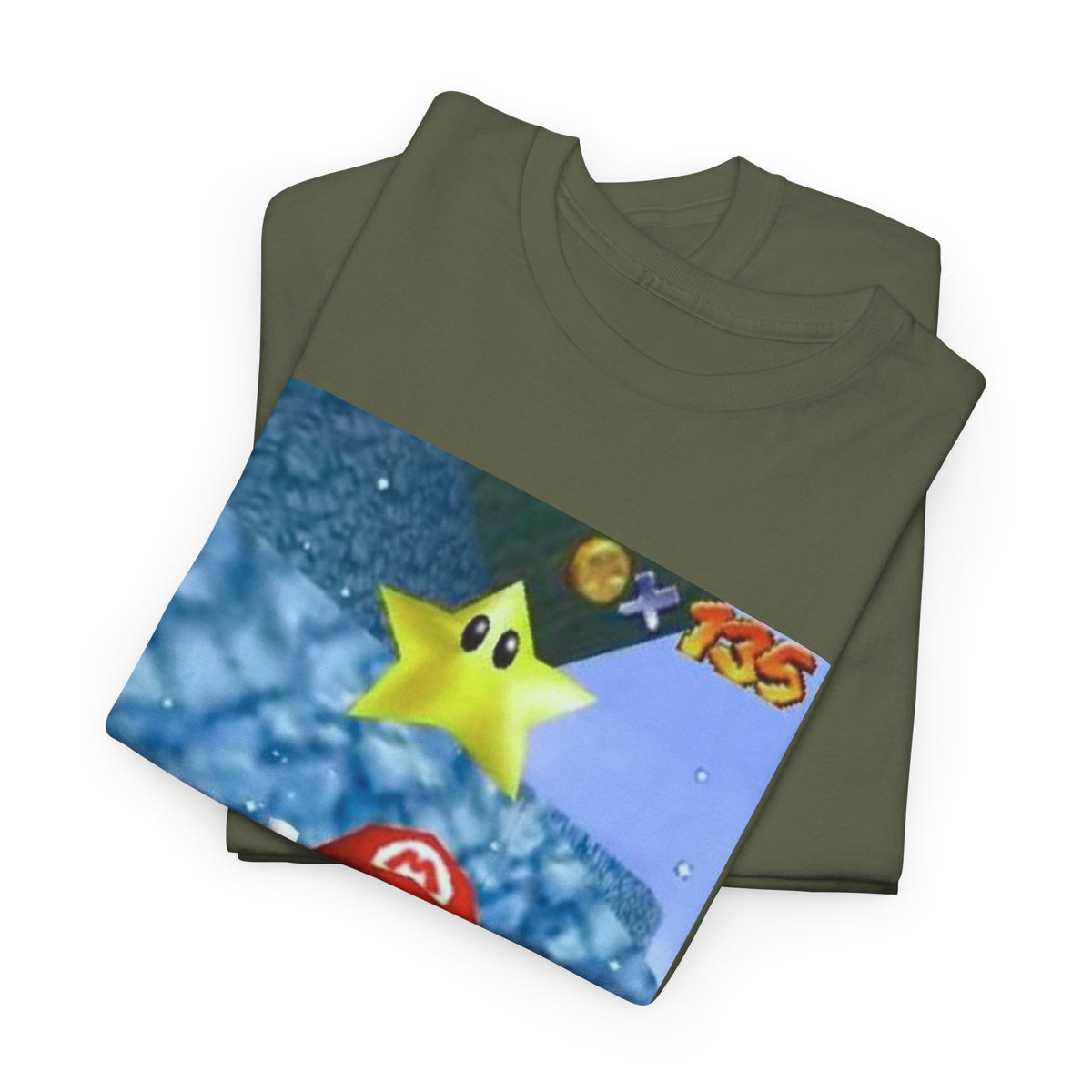 Mario Flips The Bird In Icy World Tee