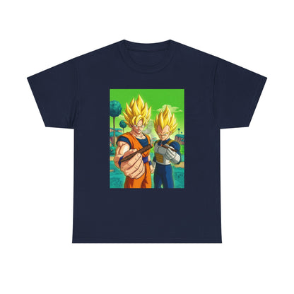 Goku And Vegeta Sharing A Smoke