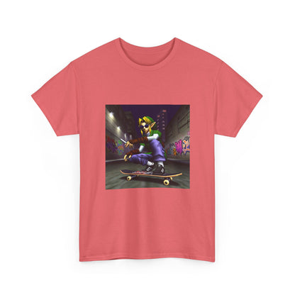 Link Skater Smoking In Alley Tee