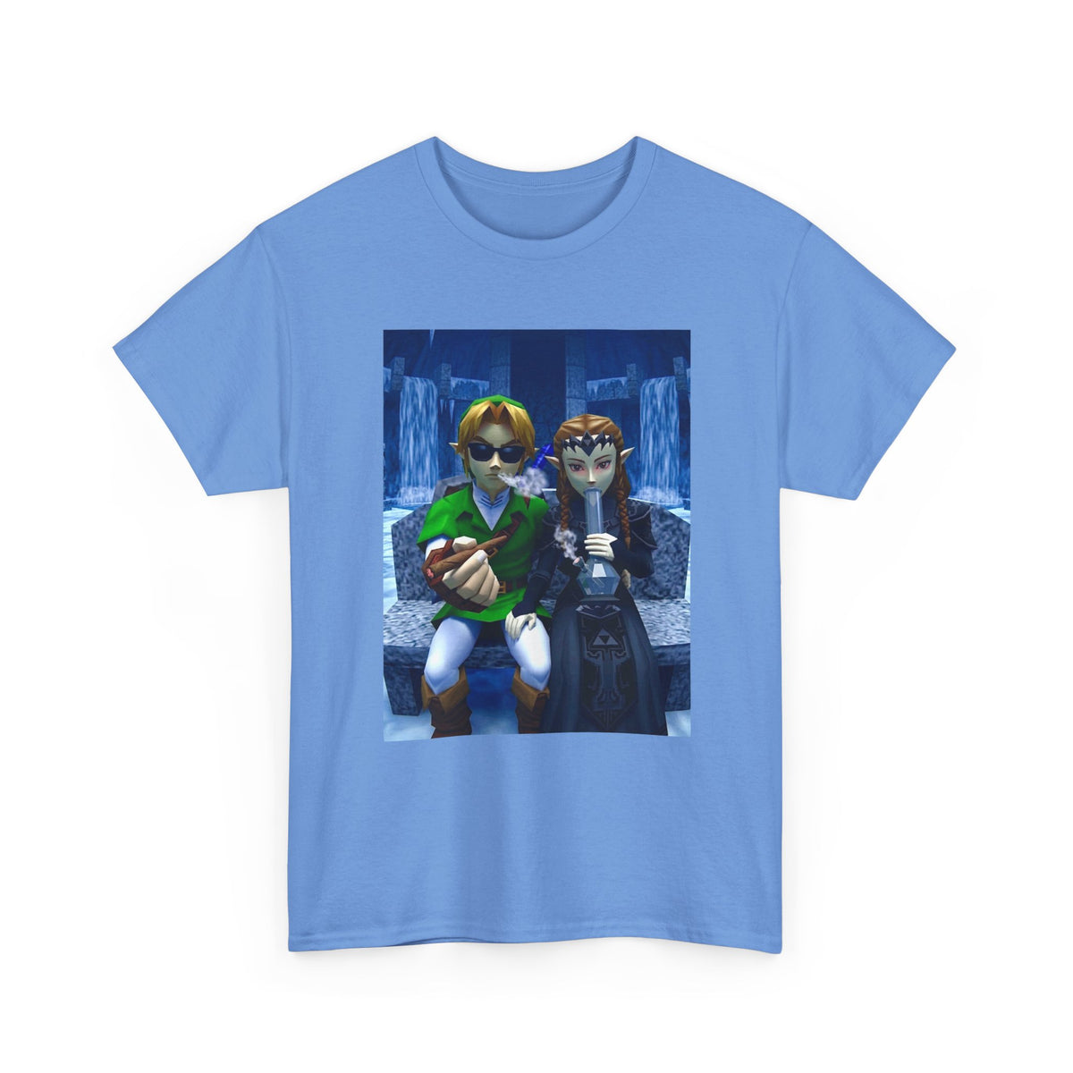 Hylian Heroes Chilling in the Ice Cavern